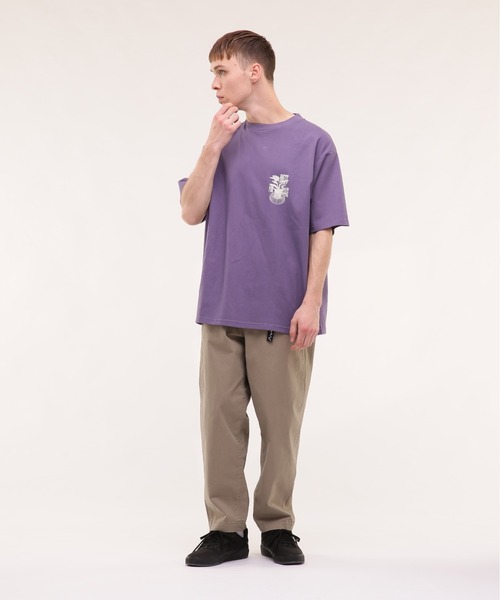 MANASTASH（マナスタッシュ）の「MANASTASH/マナスタッシュ/Ci Tee QUESTS（Tシャツ/カットソー・メンズ・パープル/ホワイト/ブラック・MEDIUM/LARGE/X-LARGE/XX-LARGE）」の16枚目の写真