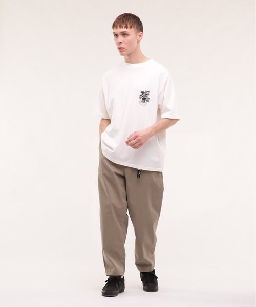 MANASTASH（マナスタッシュ）の「MANASTASH/マナスタッシュ/Ci Tee QUESTS（Tシャツ/カットソー・メンズ・パープル/ホワイト/ブラック・MEDIUM/LARGE/X-LARGE/XX-LARGE）」の12枚目の写真