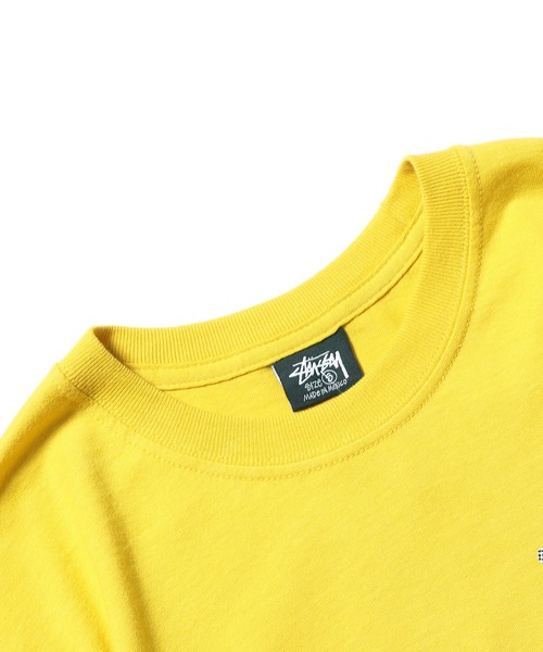 STUSSY（ステューシー）の「STUSSY/ステューシー ACID FLOWERS TEE 半袖Tシャツ（Tシャツ/カットソー・メンズ・イエロー/ライム・S）」の3枚目の写真
