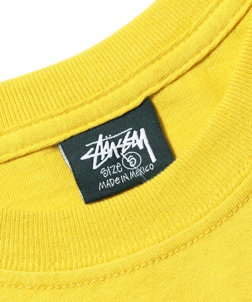 STUSSY（ステューシー）の「STUSSY/ステューシー ACID FLOWERS TEE 半袖Tシャツ（Tシャツ/カットソー・メンズ・イエロー/ライム・S）」の4枚目の写真