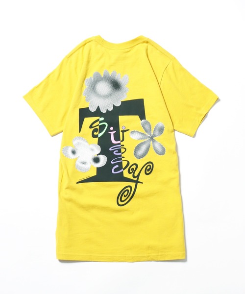 STUSSY（ステューシー）の「STUSSY/ステューシー ACID FLOWERS TEE 半袖Tシャツ（Tシャツ/カットソー・メンズ・イエロー/ライム・S）」の12枚目の写真