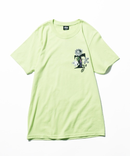 STUSSY（ステューシー）の「STUSSY/ステューシー ACID FLOWERS TEE 半袖Tシャツ（Tシャツ/カットソー・メンズ・イエロー/ライム・S）」の11枚目の写真