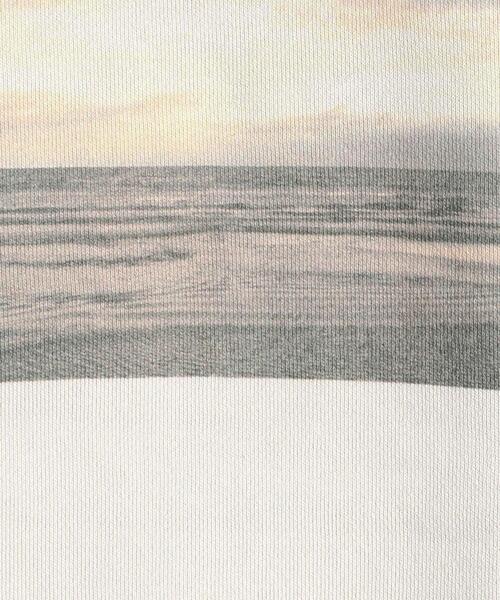 【セール】【WORLD for the World】フォト&メッセージプリント裏毛プルパーカー（パーカー）｜COUP DE CHANCE（クードシャンス）