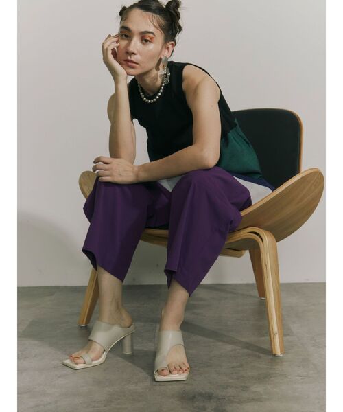 UN3D.（アンスリード）の「コクーンパンツ（その他パンツ・レディース・ブラック/ブルー/パープル/ホワイト・36/40/38）」の13枚目の写真