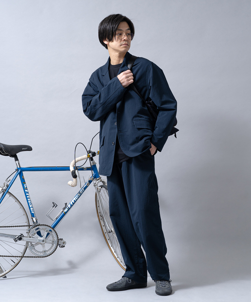 nanamica(ナナミカ)の「【nanamica / ナナミカ】別注 ALPHA DRY JACKET(テーラードジャケット・メンズ・ネイビー・SMALL/MEDIUM/LARGE)」の7枚目の写真