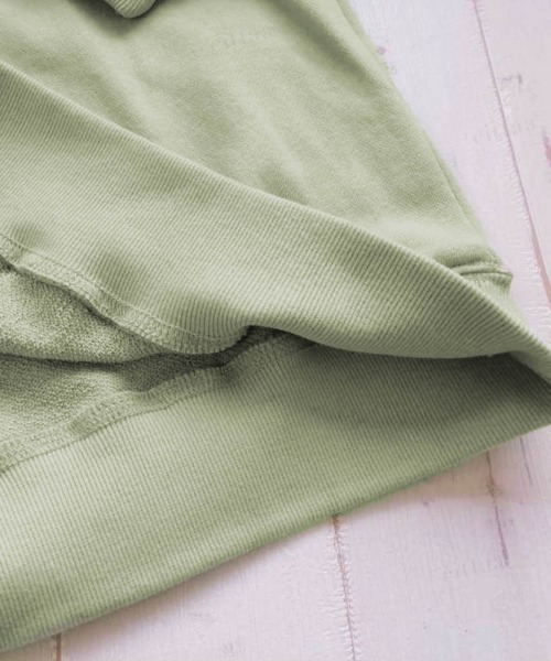 Dalfwin（ダールフィン）の「シャーベットカラーHAUTEプリントオーバーサイズスウェット（スウェット・レディース・オートミール/グリーン/ピンク・FREE）」の18枚目の写真