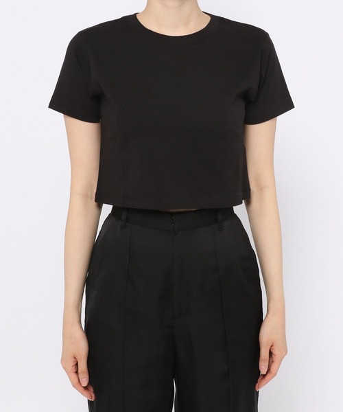 PAGEBOY（ページボーイ）の「WEB限定アイテム / ショートTシャツ（Tシャツ/カットソー・レディース・ブラック/オフホワイト/ブルー/グリーン/オレンジ・FREE）」の22枚目の写真