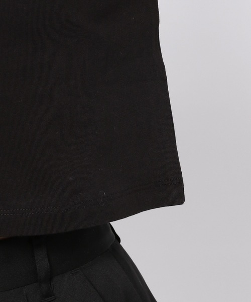 PAGEBOY（ページボーイ）の「WEB限定アイテム / ショートTシャツ（Tシャツ/カットソー・レディース・ブラック/オフホワイト/ブルー/グリーン/オレンジ・FREE）」の8枚目の写真