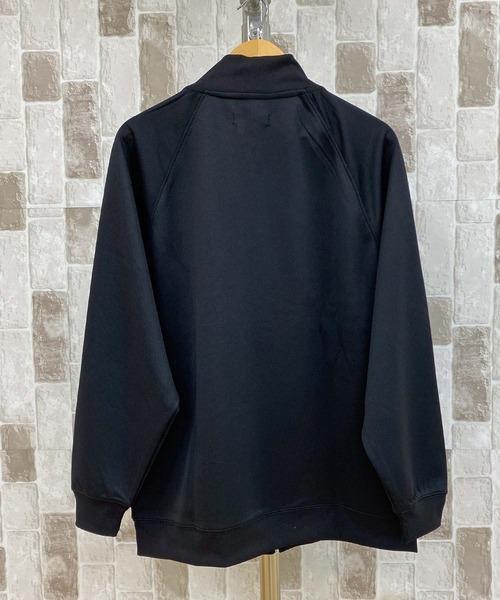 TopIsm（トップイズム）の「TECHダンボール素材 スタンドフルZIPスウェット（ジャージ・メンズ・ブルーグリーン/ブラック/ライトグレー/モカ・M/L）」の5枚目の写真