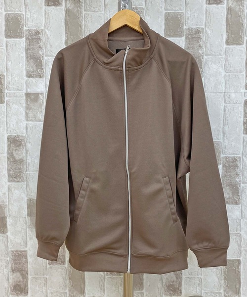TopIsm（トップイズム）の「TECHダンボール素材 スタンドフルZIPスウェット（ジャージ・メンズ・ブルーグリーン/ブラック/ライトグレー/モカ・M/L）」の21枚目の写真