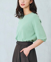 grove | 人気シリーズ！気取らず着られてキレイが叶う！やわらかドライタッチニット！！(ニット/セーター)