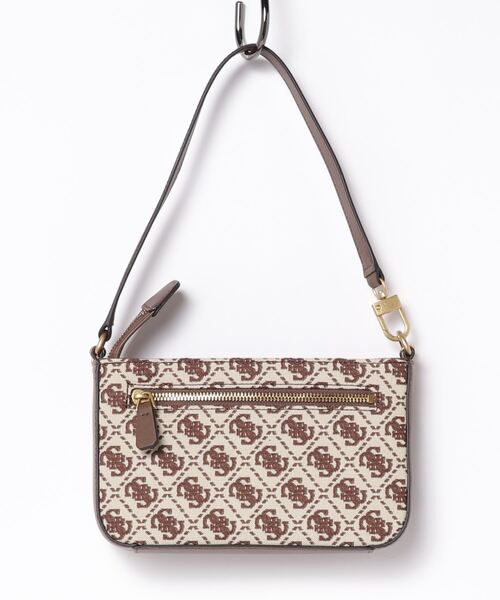 Guess(ゲス)の「KATEY Mini Top Zip Shoulder ハンドバッグ ショルダーバッグ レディース(ショルダーバッグ・レディース・ネイビー/ブラウン・ONE SIZE)」の15枚目の写真