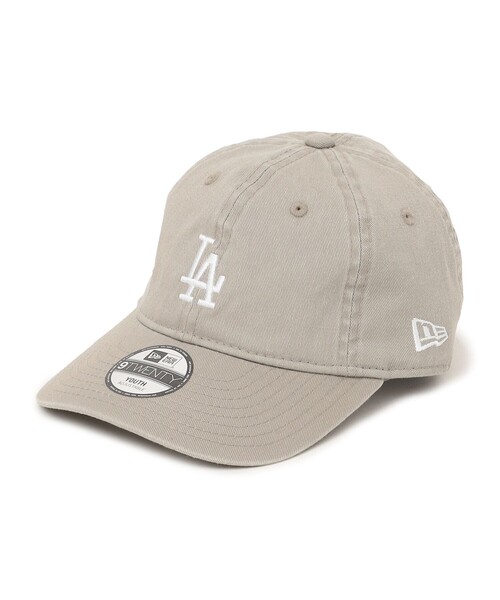 SHIPS any(シップス エニィ)の「NEW ERA: 9TWENTY ベースボール キャップ <KIDS>(ハット・キッズ・ブラック/ベージュ・ONE SIZE)」の2枚目の写真
