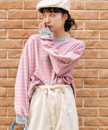 FREAK'S STORE | ボーダーBIGロンT(Tシャツ/カットソー)