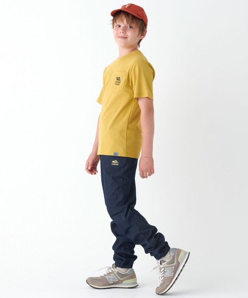 KRIFF MAYER Kid's Collection（クリフメイヤーキッズコレクション）の「ハイメッシュデニムジョガー（デニムパンツ・キッズ・ライトブルー/ダークブルー・120/130/140/150/160/170）」の17枚目の写真