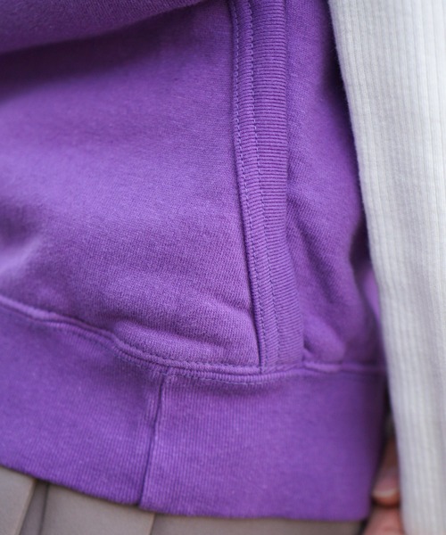 FilMelange（フィルメランジェ）の「FilMelange / フィルメランジェ CAILIN  スウェットベスト（ベスト・レディース・パープル・1）」の5枚目の写真