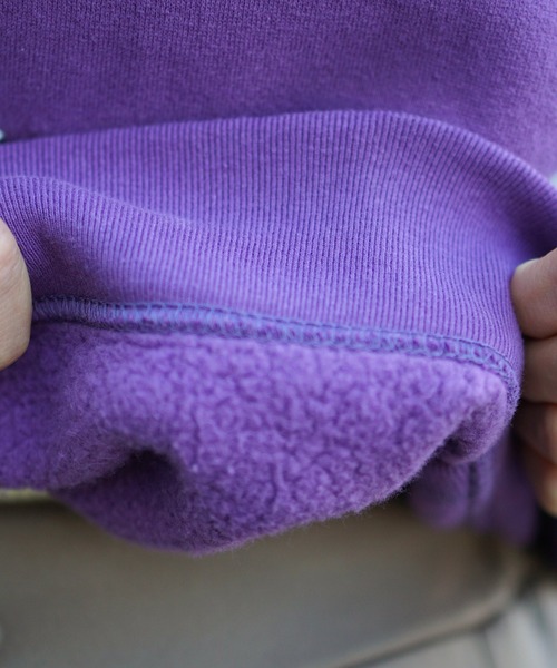 FilMelange（フィルメランジェ）の「FilMelange / フィルメランジェ CAILIN  スウェットベスト（ベスト・レディース・パープル・1）」の7枚目の写真