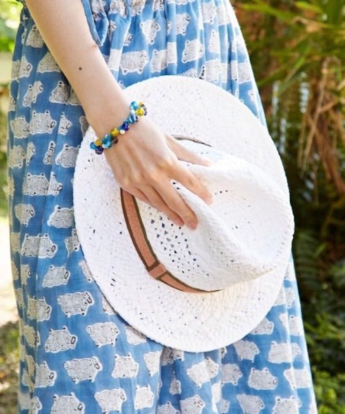 チャイハネ（チャイハネ）の「【チャイハネ】オレオペーパーハット（ハット・レディース・カーキ/ブラウン/ホワイト・FREE）」の19枚目の写真