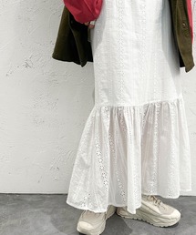 レース切り替えスカート【ZOZOTOWN限定アイテム】