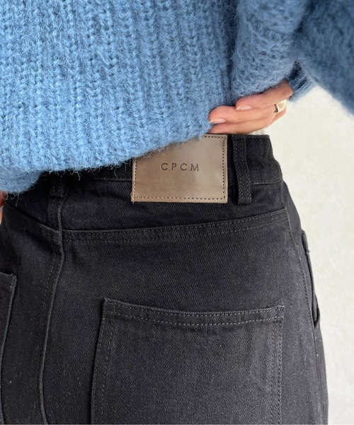 CPCM(シーピーシーエム)の「タックデニムパンツ(デニムパンツ・レディース・ブルー/インディゴブルー/ブルー系その他/ブラック・SMALL/MEDIUM)」の11枚目の写真