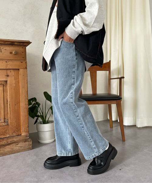 CPCM(シーピーシーエム)の「タックデニムパンツ(デニムパンツ・レディース・ブルー/インディゴブルー/ブルー系その他/ブラック・SMALL/MEDIUM)」の14枚目の写真