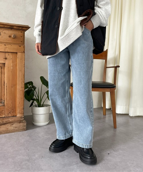 CPCM(シーピーシーエム)の「タックデニムパンツ(デニムパンツ・レディース・ブルー/インディゴブルー/ブルー系その他/ブラック・SMALL/MEDIUM)」の12枚目の写真