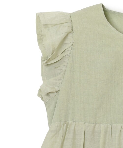 B:MING by BEAMS(ビーミングバイビームス)の「ノースリーブ ティアード ワンピース(80~140cm)(ワンピース・キッズ・オレンジ/グリーン系その他/ブラック/ブラック系その他/オレンジ系その他・80/90/100/110/120/130/140)」の22枚目の写真