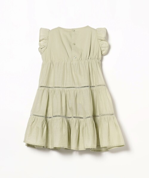 B:MING by BEAMS(ビーミングバイビームス)の「ノースリーブ ティアード ワンピース(80~140cm)(ワンピース・キッズ・オレンジ/グリーン系その他/ブラック/ブラック系その他/オレンジ系その他・80/90/100/110/120/130/140)」の5枚目の写真