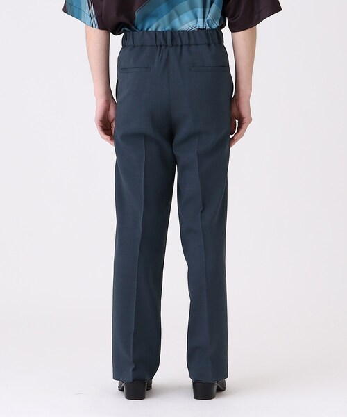 tk.TAKEO KIKUCHI（ティーケータケオキクチ）の「◆テックリネンシャンブレーワイドパンツ（その他パンツ・メンズ・ブラック/ベージュ/ネイビー・02/03）」の10枚目の写真