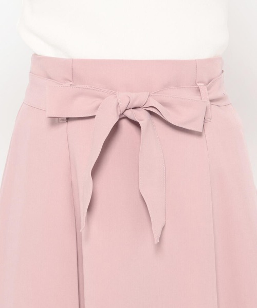 MISCH MASCH（ミッシュマッシュ）の「共ベルト付きフレアスカート（スカート・レディース・ブラウン/ピンク/ネイビー・MEDIUM/SMALL）」の7枚目の写真