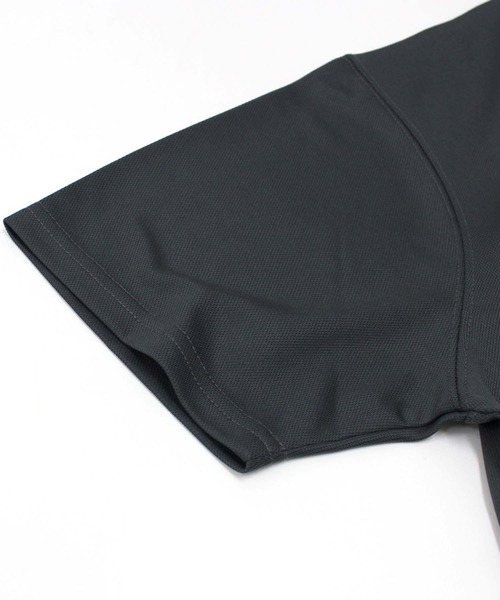 SHISKY（シスキー）の「【GOLF】ゴルフウェア　モックネックT（ゴルフグッズ・メンズ・ホワイト/チャコール/ブラック・M/L/XL）」の22枚目の写真