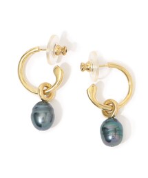 LEPAGON Black Pearls Arandela ピアス