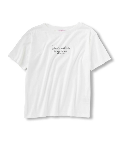 Right-on(ライトオン)の「【VIVIAN BLUE】ニットビスチェレイヤード(ベスト・キッズ・ブルー/ライム・130/150/120/140)」の11枚目の写真