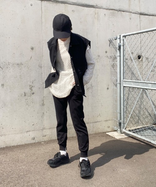 ISOOK（アイスー）の「Sleeveless denim jacket / スリーブレスデニムジャケット(kiharu select)（デニムジャケット・レディース・ブラック/ライトブルー・FREE）」の5枚目の写真