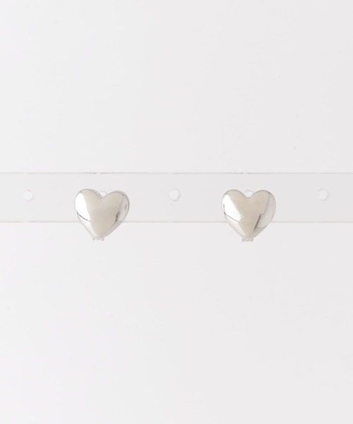 URBAN RESEARCH Sonny Label（アーバンリサーチサニーレーベル）の「ハートキャッチハートピアス（ピアス（両耳用）・レディース・ゴールド/シルバー・ONE）」の4枚目の写真