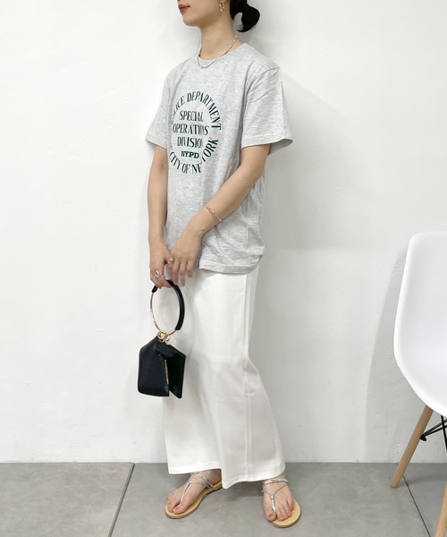 SHENERY（シーナリー）の「カットジョーゼットタイトスカート（スカート・レディース・オフホワイト/ブラック/ベージュ・36/38）」の16枚目の写真