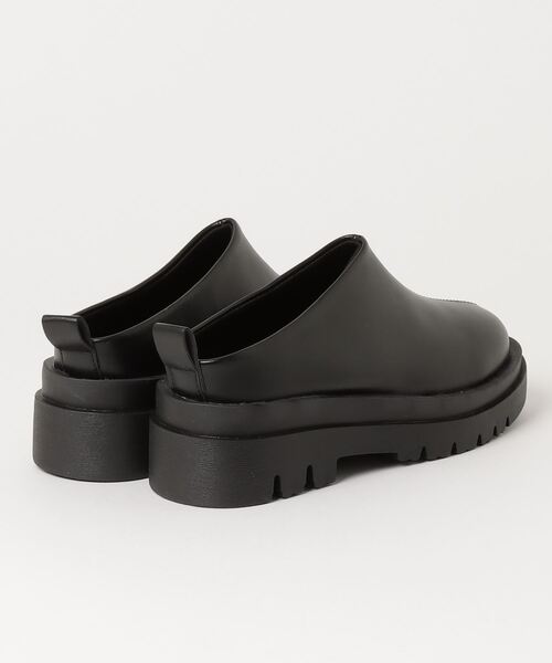 LibertyDoll（リバティードール）の「ボリュームソールサボサンダル（スリッポン・レディース・アイボリー/ブラック・S/M/L/LL）」の5枚目の写真