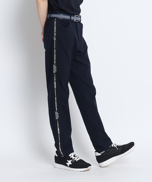 adabat(アダバット)の「【股下76cm】サイドテープデザイン ストレッチパンツ(その他パンツ・メンズ・ナチュラル/カーキ/ダークネイビー・46/48/50)」の3枚目の写真