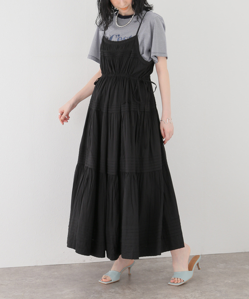 SLOBE IENA（スローブイエナ）の「コットンタックキャミ