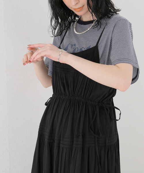 SLOBE IENA（スローブイエナ）の「コットンタックキャミ