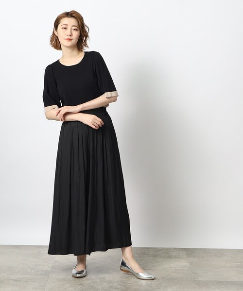 grove(グローブ)の「◆華やかでお手入れ簡単!やわらかドライタッチ フレア袖ニット(ニット/セーター・レディース・アイボリー系4/ブラック系4/ダークグリーン系4/ベージュ系その他7・02/03/04/05/01)」の17枚目の写真