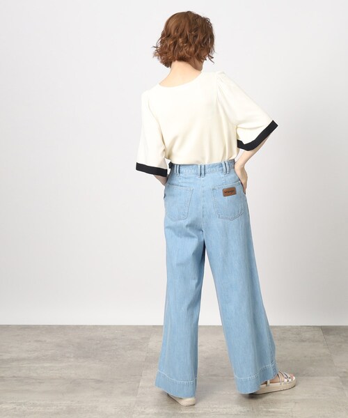 grove(グローブ)の「◆華やかでお手入れ簡単!やわらかドライタッチ フレア袖ニット(ニット/セーター・レディース・アイボリー系4/ブラック系4/ダークグリーン系4/ベージュ系その他7・02/03/04/05/01)」の22枚目の写真