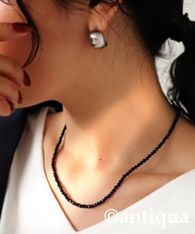 antiqua | カラーストーンネックレス(ネックレス)