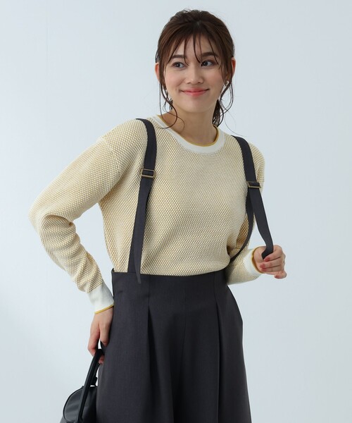 【セール】ラーベン編み ニットプルオーバー（ニット/セーター）｜BEAMS HEART（ビームスハート）