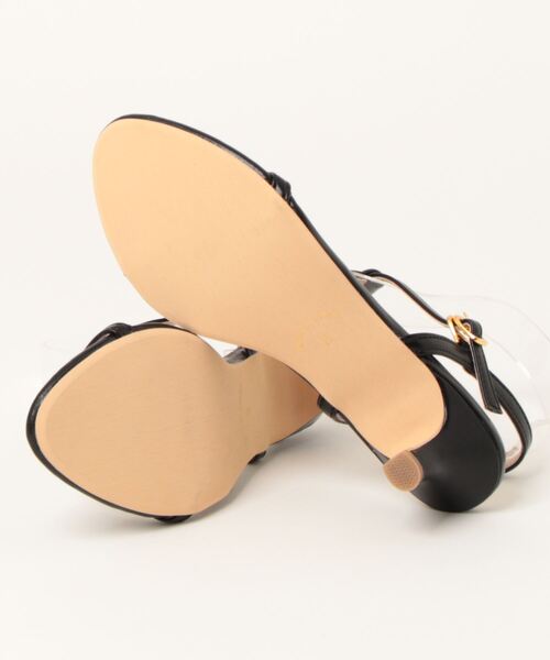 KOBE LETTUCE（コウベレタス）の「ラウンドトゥＴストラップサンダル（サンダル・レディース・ゴールド/ブラック/オフホワイト・L/S/M/LL）」の10枚目の写真