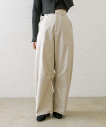 mystic | 【３サイズ/6色展開】カーブスラックス(スラックス)