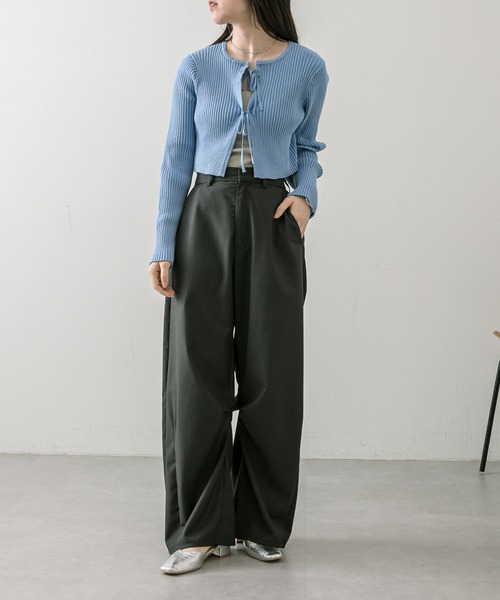 セール】【3サイズ/6色展開】カーブスラックス（スラックス）｜mystic