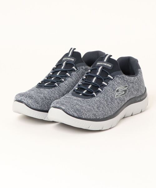 SKECHERS(スケッチャーズ)の「《SKECHERS》SUMMITS - FORTON(スニーカー・メンズ・ネイビー/ブラック/ブラック×ホワイト・25.5cm/26.5cm/27.5cm/26.0cm/28.0cm/27.0cm/25.0cm/24.5cm)」の1枚目の写真