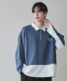 LUCY | LUCY/ドルマンポンチハーフジップロンT(Tシャツ/カットソー)