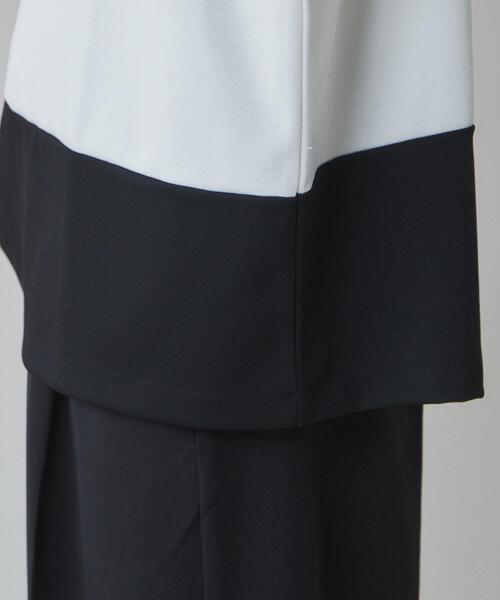 LUCY（ルーシー）の「LUCY/ドルマンポンチハーフジップロンT（Tシャツ/カットソー・メンズ・ブルー/ホワイト・MEDIUM/LARGE）」の8枚目の写真